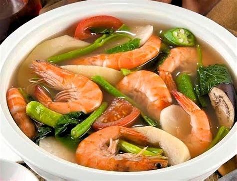  Sinigang na Hipon! A Tangy and Aromatic Seafood Soup Straight from the Heart of Eastern Samar