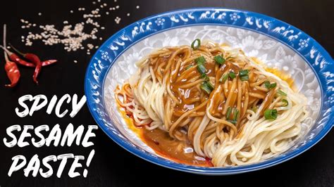  Suqian Sesame Paste Noodles: A Hearty Combination of Creamy Comfort and Spicy Zest